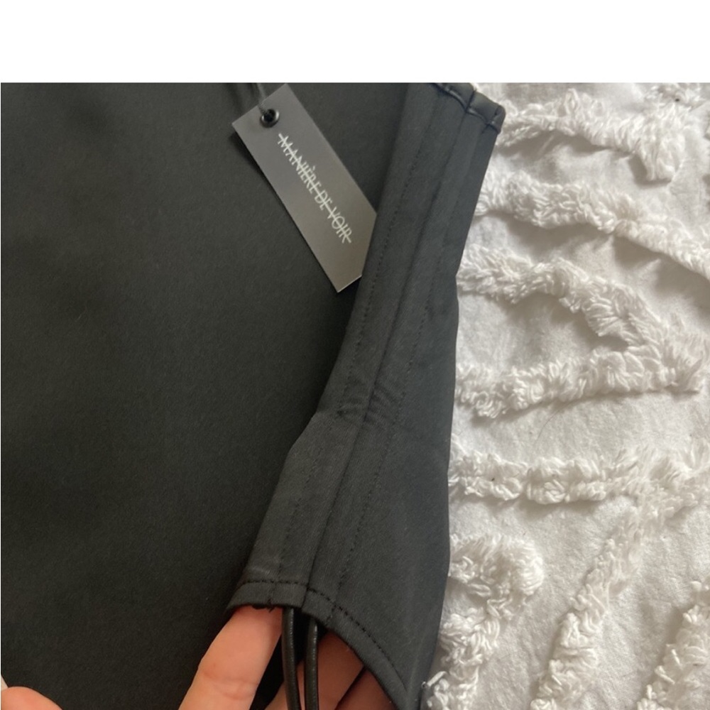 NWT One Shoulder Manière De Voir Shirt Size UK 10/US 6 - Picture 4 of 6